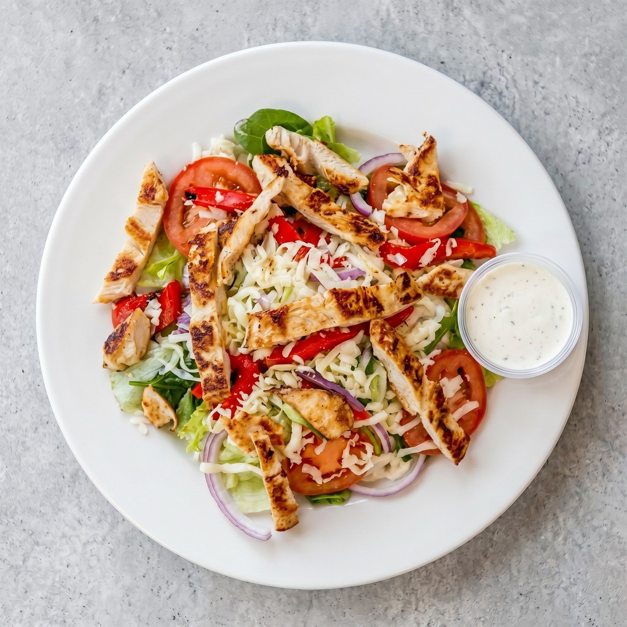 Grilled Chicken Salad.