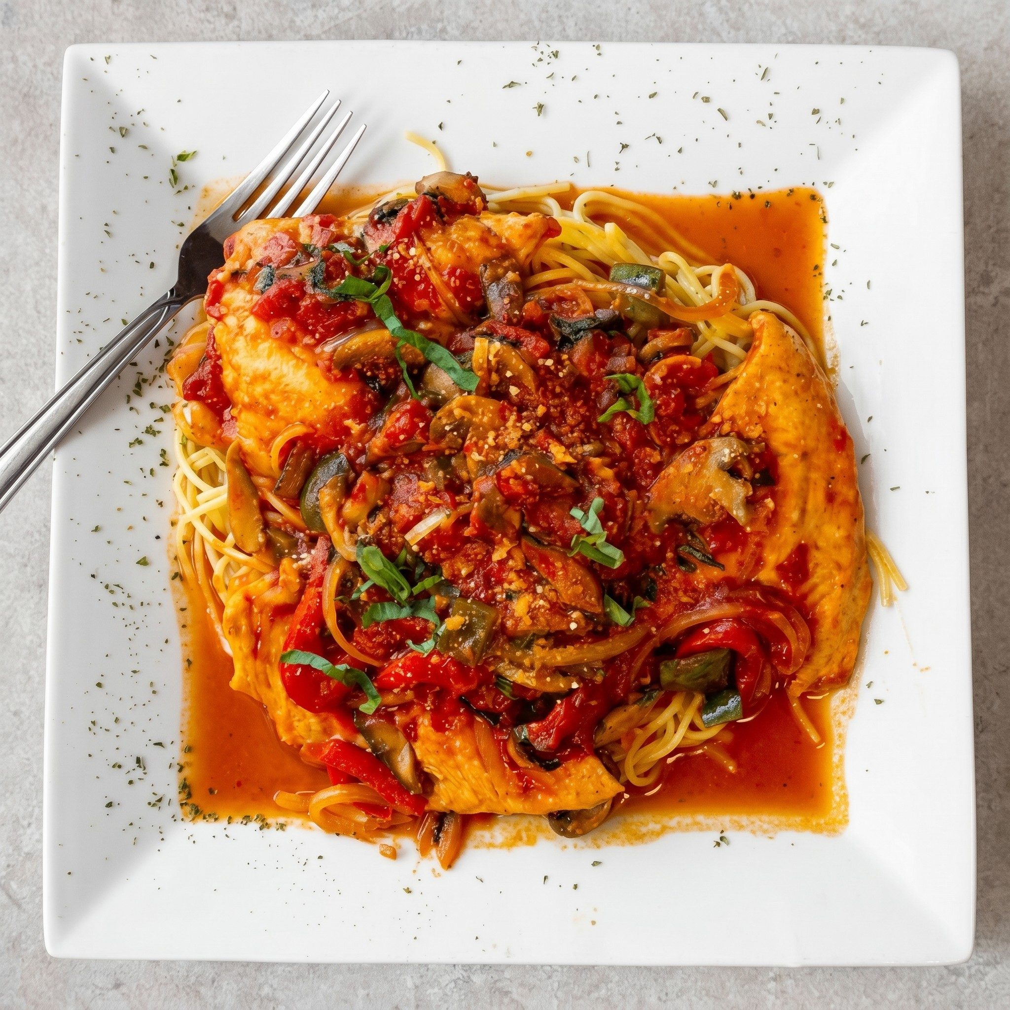 Chicken Cacciatore.