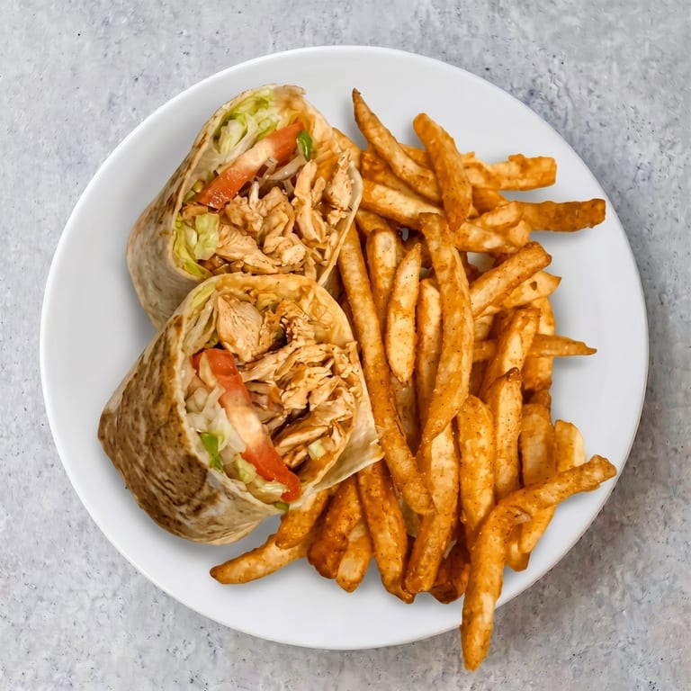 Buffalo Chicken Wrap Delight