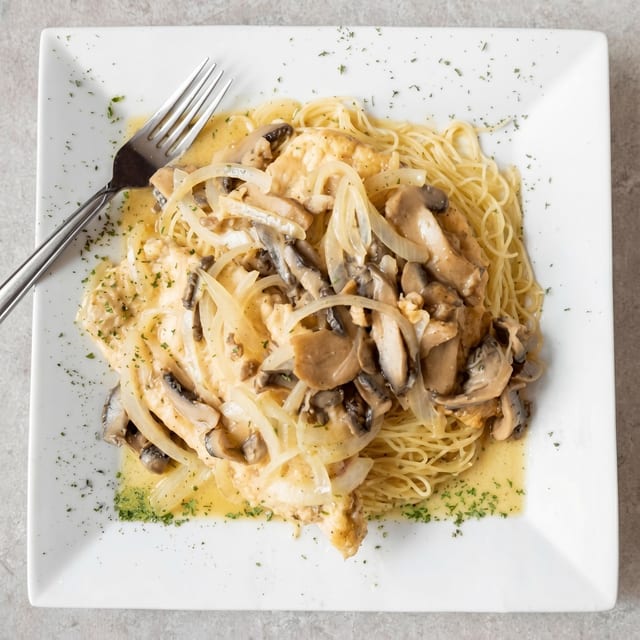 Chicken Marsala.
