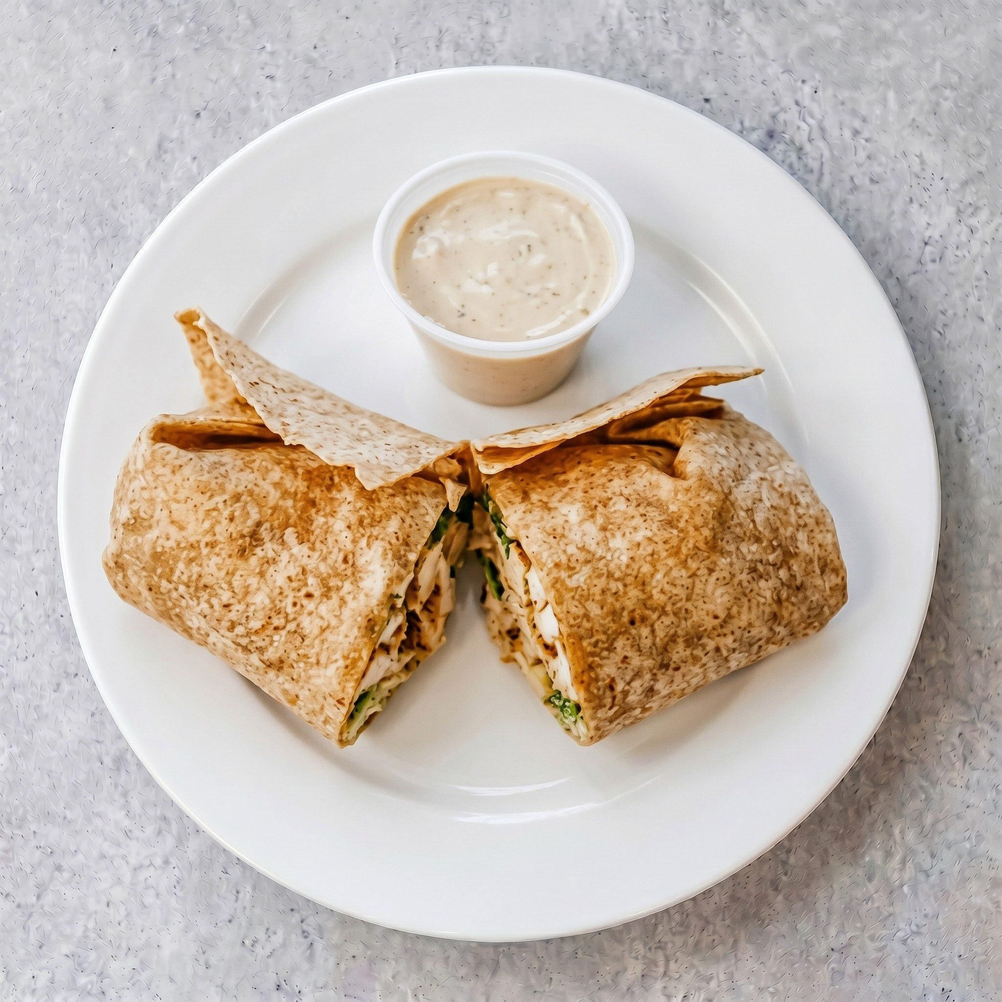 Chicken Caesar Wrap.