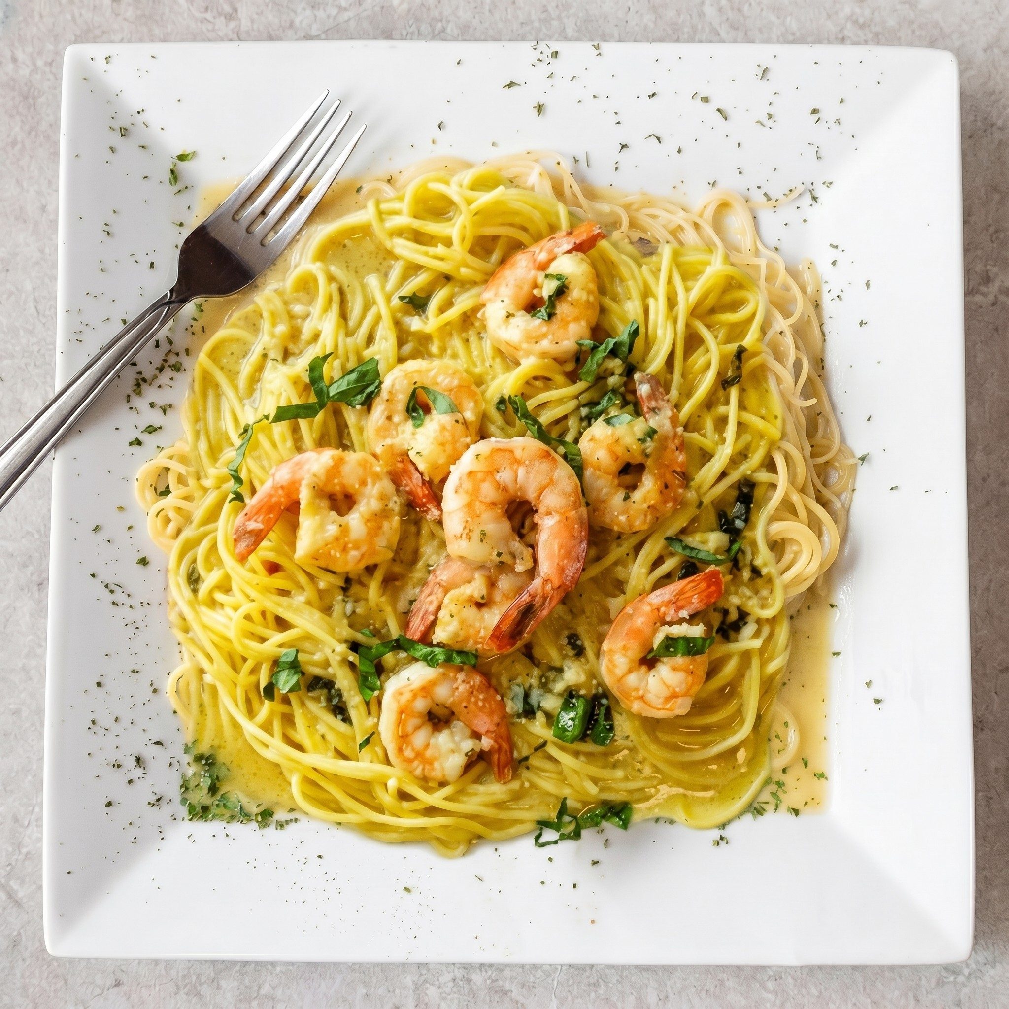 Shrimp Scampi.