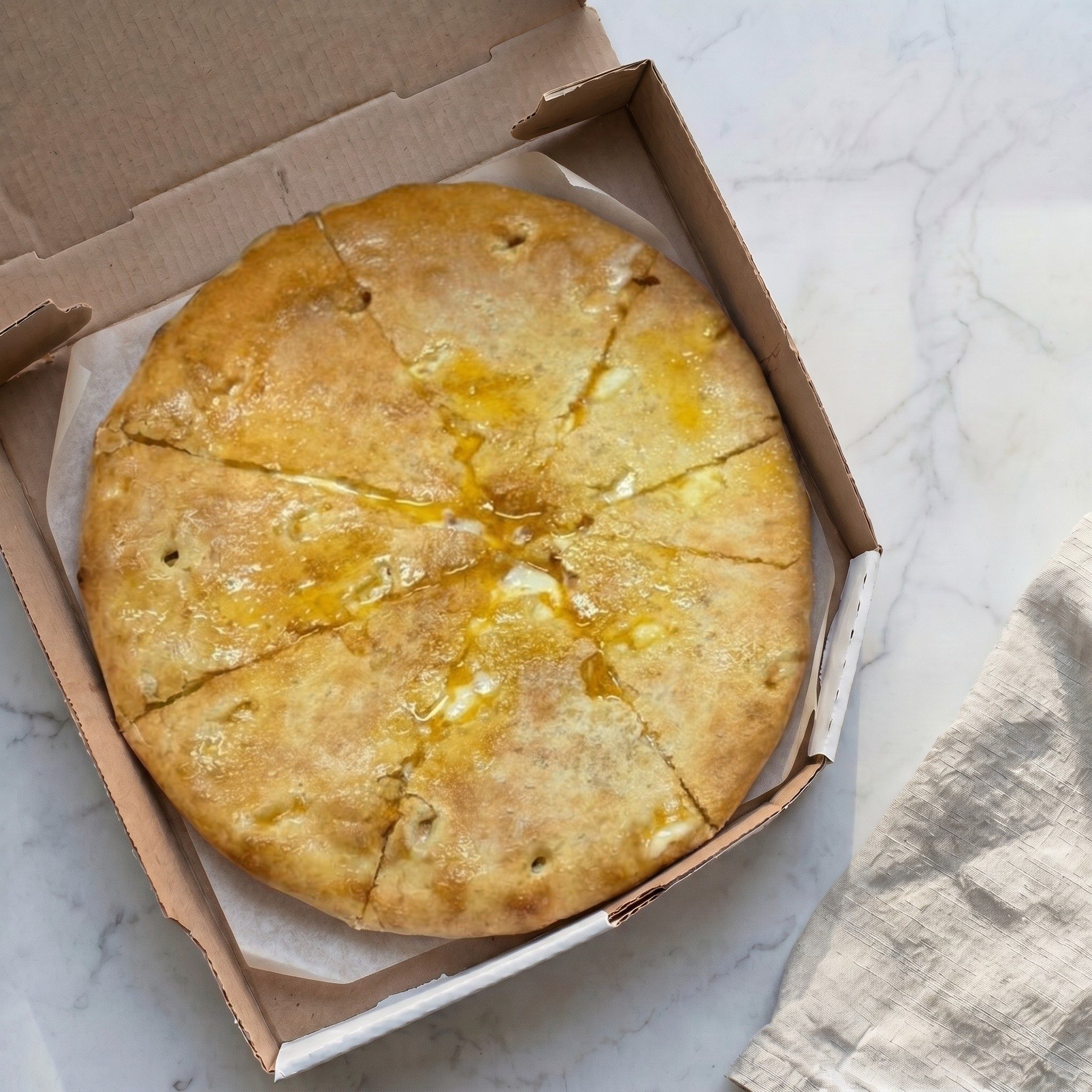 Stuffed Pizza.