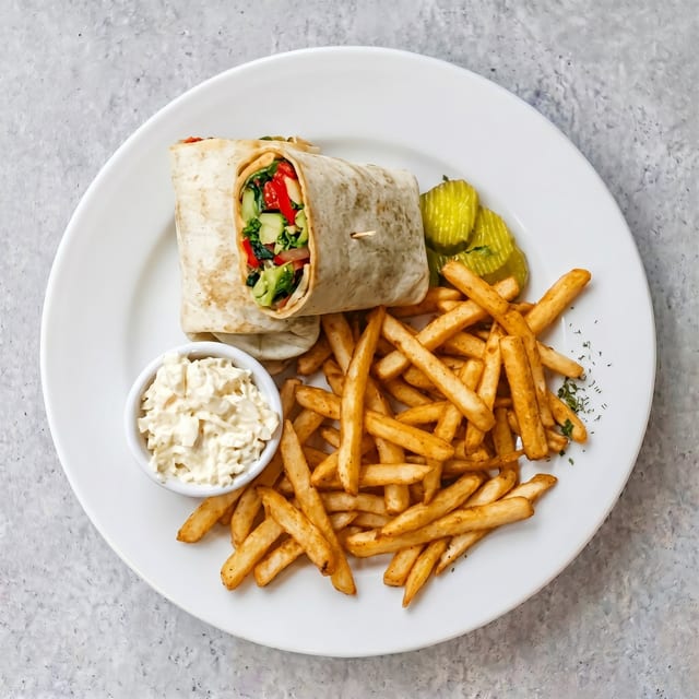 Cheesesteak Wrap.