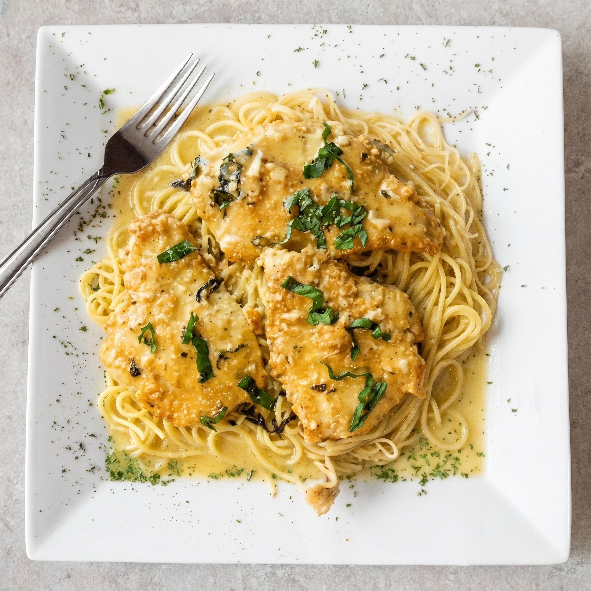 Chicken Scampi.